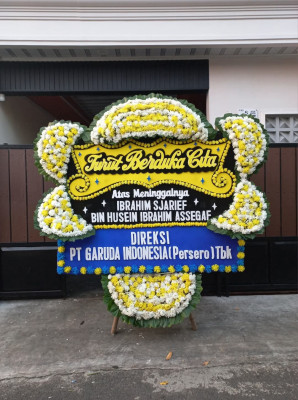 Papan Bunga Duka di Tidar Selatan